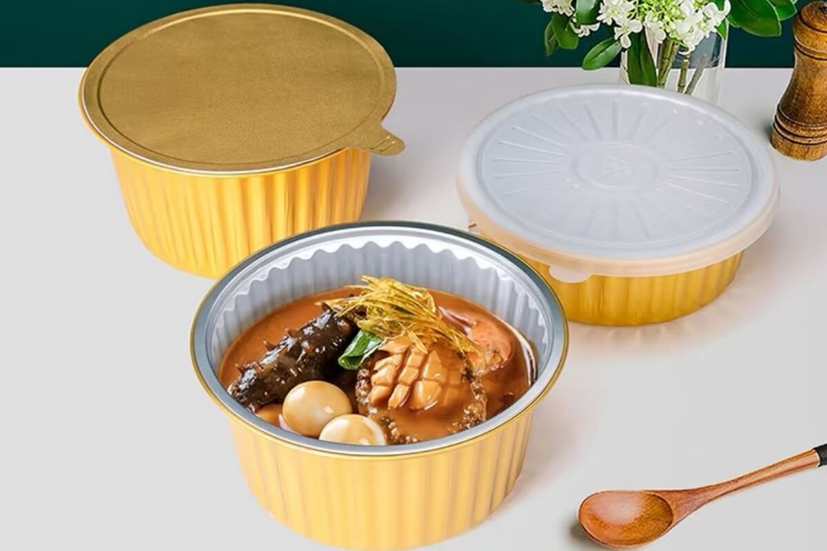 Aluminum Foil Containers for Hot Takeout Foods