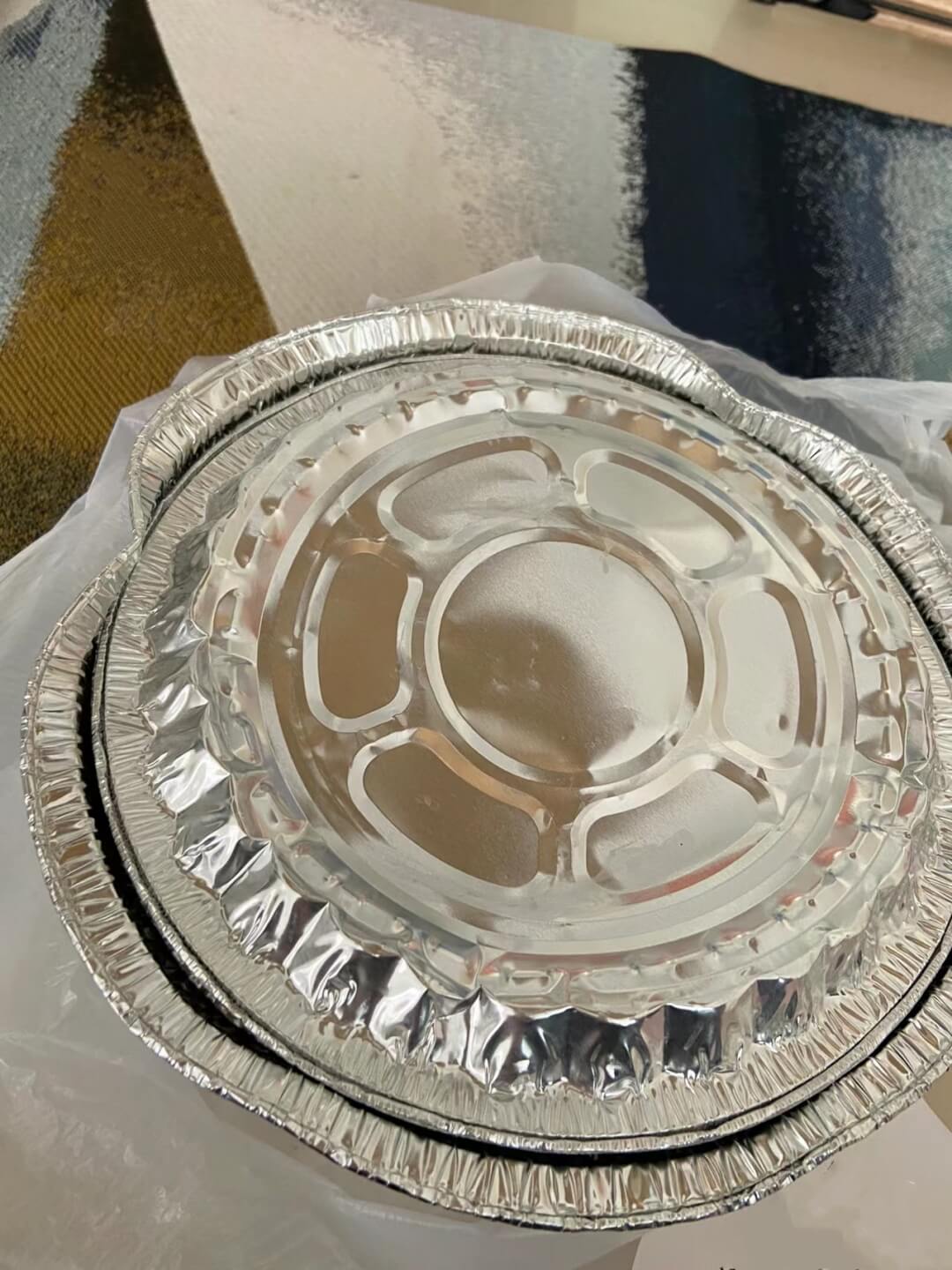 foil tray with lid