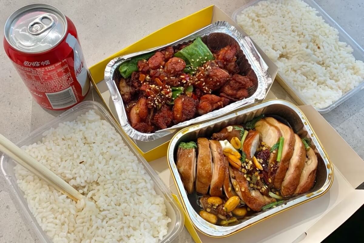 takeaway aluminum foil container