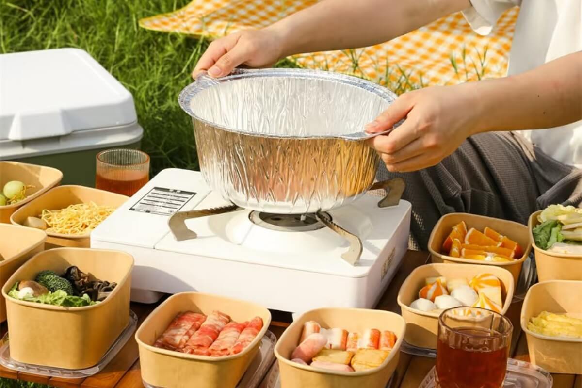Foil Trays In Camping