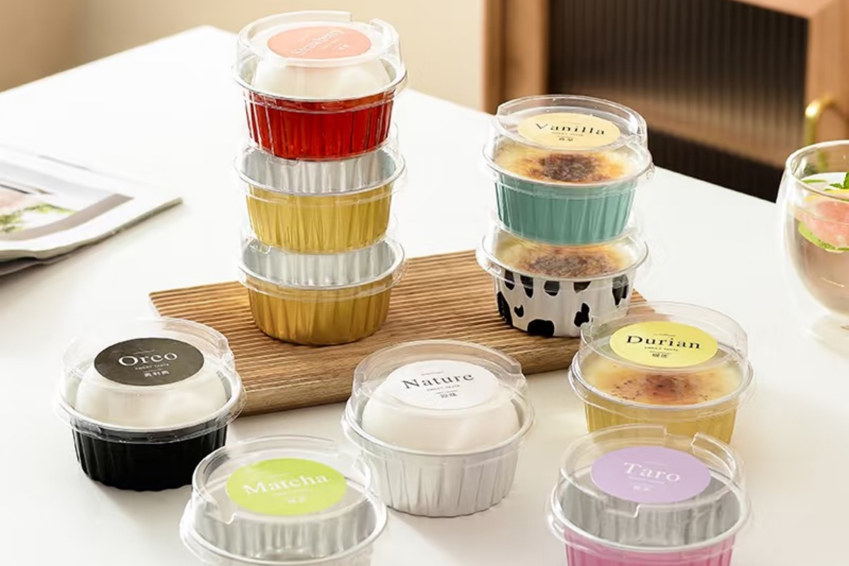 foil trays and lids​